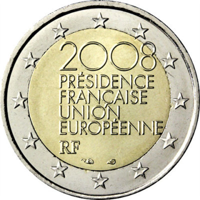 Frankreich-2-Euro-2008-EU-Ratspräsidentschaft-RS