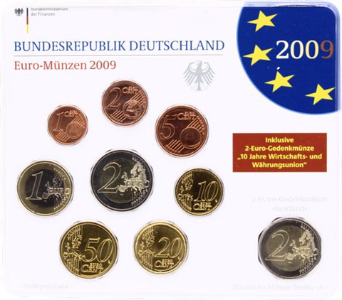 Deutschland-5,88 Euro-2009-Stgl-Kurs-MzzA-RS