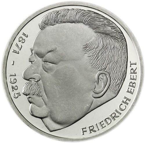 Deutschland 5 DM Gedenkmünze 1975 Friedrich Ebert 