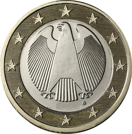 Deutschland 1 Euro- 2016  Kursmünze Adler