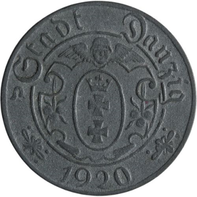 Danzig-10 Pfennig-1920-Notgeld-RS