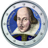 San Marino 2 Euro 2016   400. Todestag von William Shakespeare in  Farbe 