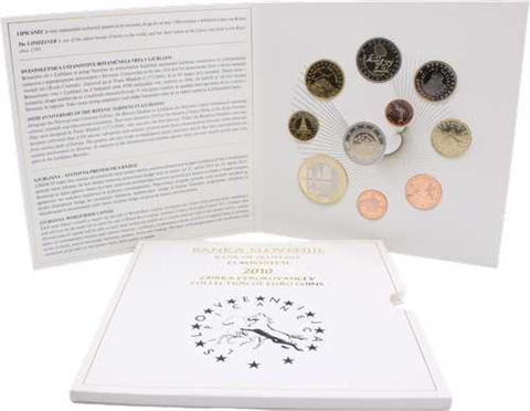 Slowenien-8,88 Euro-2010-PP-KMS-Folder