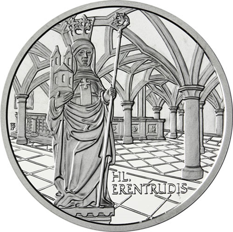 Österreich-10-Euro-2006-Silber-Hgh-Nonnberg-Folder