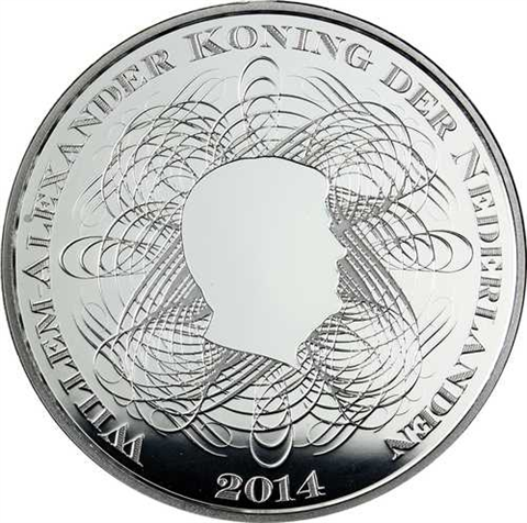 Niederlande 5 Euro 2014 PP 200 Jahre Nationalbank III