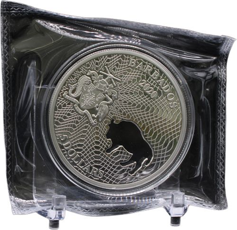 Barbados-5Dollar-2020-AGpl-Buffalo-RS