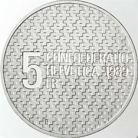 Schweiz5Franken1989GeneralGuisan