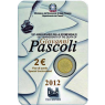Italien 2 Euro 2012 stgl. Giovanni Pascoli im Blister-I