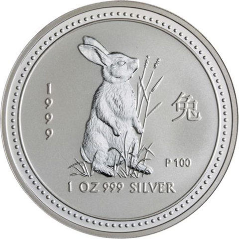 Australien-1 Dollar-1999-AGstgl-Hase-RS