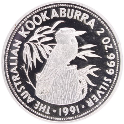 Australien-10 Dollar-1991-AGpp-Kookaburra-RS