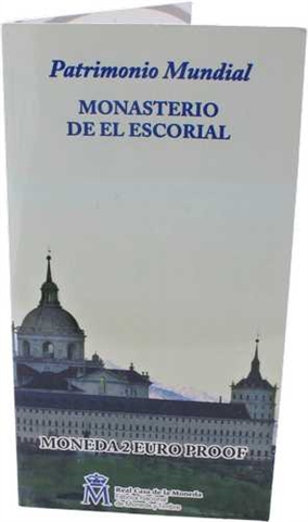 Spanien-2Euro-2013-PP-EL Escorial-Coincard