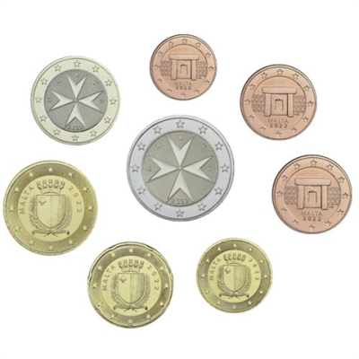 Malta-1Cent-2Euro_2022_Satz_RS