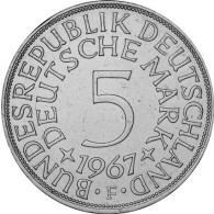 5 DM-Münzen aus 625er Silber ab 1951 J.387 Silberadler Heiermann 