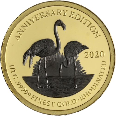 Gabun-7x1000Francs0,5g-2020-AUpl-AnniversaryEdition-EtuiI