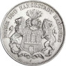 Jäger 64 Hamburg 3 Mark 1908 - 1914 Stadwappen 