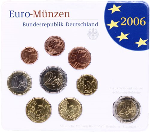 Deutschland-5,88 Euro-2006-Stgl-Kurs-MzzF-RS