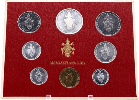 Vatikan-688 Lire-1976-stgl-KMS-RS