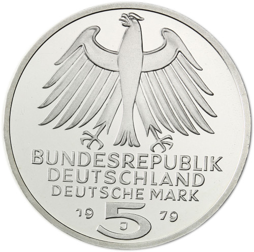 Deutschland 5 DM Silber 1979 Stgl. Archäologisches Institut 