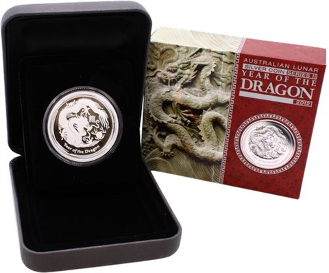 Australien-50 Cent-2012-AGpp-Lunar II Drache-RS