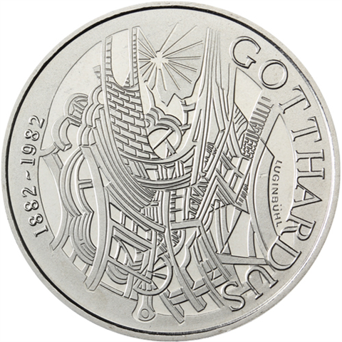 Schweiz-5Franken-1982-bfr-GotthardEisenbahn-RS