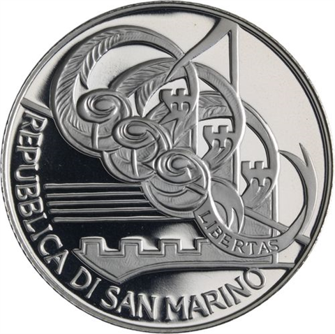 San Marino-5Euro-2007-AGpp-Toscanini-Etui