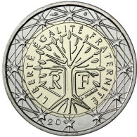 Kursmünze aus Frankreich 2 Euro 2017 mit dem Motiv Lebensbaum  Sondermünzen Gedenkmünzen Münzkatolog bestellen 