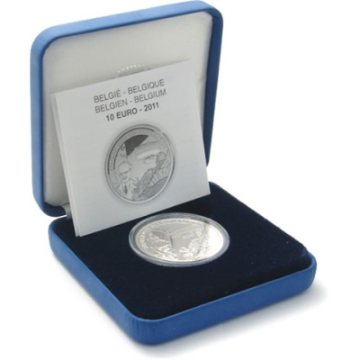 Belgien 10 Euro 2011 Tiefseeforscher Piccard - III