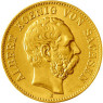 Kaiserreich 20 Mark Gold Albert von Sachsen (J.264)