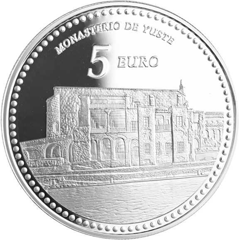 Spanien-6x5Euro-2014-AgPP-SerieNationales Erbe-E