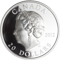 Kanada-20 Dollar-2012-AGpp-Queens Diamond Jubilee-RS