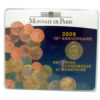 Frankreich-2-Euro-2009-stgl-CoinCard-WWU-RS0
