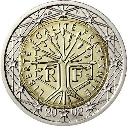 Frankreich 2 Euro 2002 -I