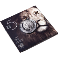 Südafrika-5-Rand-2019-Löwe-Big-Five-Blister