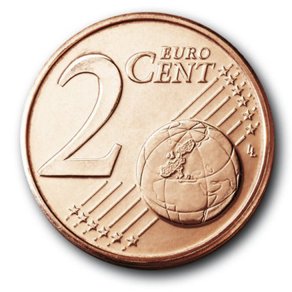 Frankreich 2 Cent 2004 bfr. Marianne