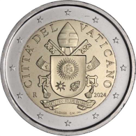 Vatikan-2Euro-2024-Stgl-Kursmünze-RS