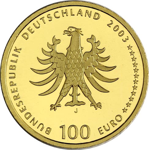 Deutschland 100 Euro 2003 stgl. Quedlinburg-III