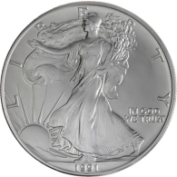 USA-1 Dollar-1991-AGstgl-Silver Eagle-RS