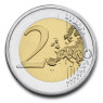 2 Euro Münze Europaflagge