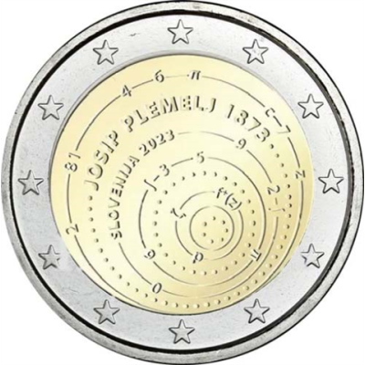 Slowenien-2Euro-2023-Josip-Plemelj-RS