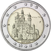 Deutschland-2-Euro-2012-Schloss-Neuschwanstein-F