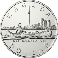Kanada1Dollar1984Toronto