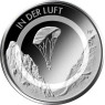 10 Euro Münze in der Luft 2019 Gleitschirm 