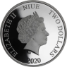 Niue-2 Dollar-2020-AGpp-Farbe-Love Precious-Birds of Paradise-VS