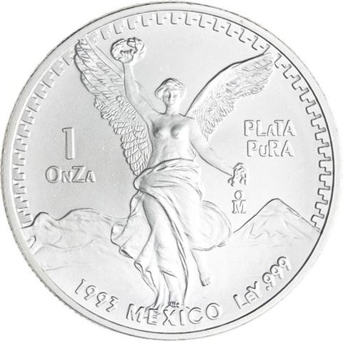 Mexiko-35x1Onza-1990-2024-AGstgl-Siegesgöttin-Kassette