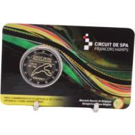 Belgien-2 euro-2025-Stgl-Rennstrecke-Coincard-Gelb-RS