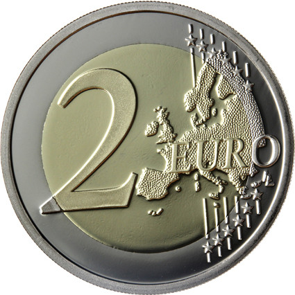 2 Euro Münze Portugal  Spiele der Lusophonie  im Folder