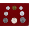 Vatikan-668 Lire-1966-Stgl-Kursmünzensatz-VS