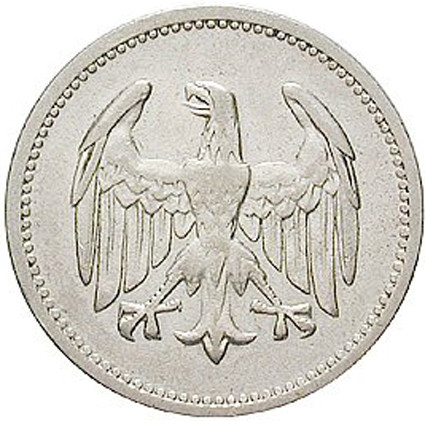 Zahlgeld der 1. deutschen Republik J.311 Rentenmark 