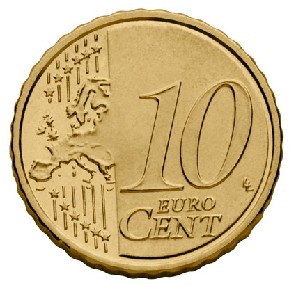 Papst  Franziskus Vatikan 10 Cent 2016 bfr.  