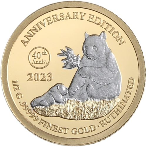 Gabun-7x1000 Francs-2023-AUpp-Half Gram Gold 2023- EtuiIII